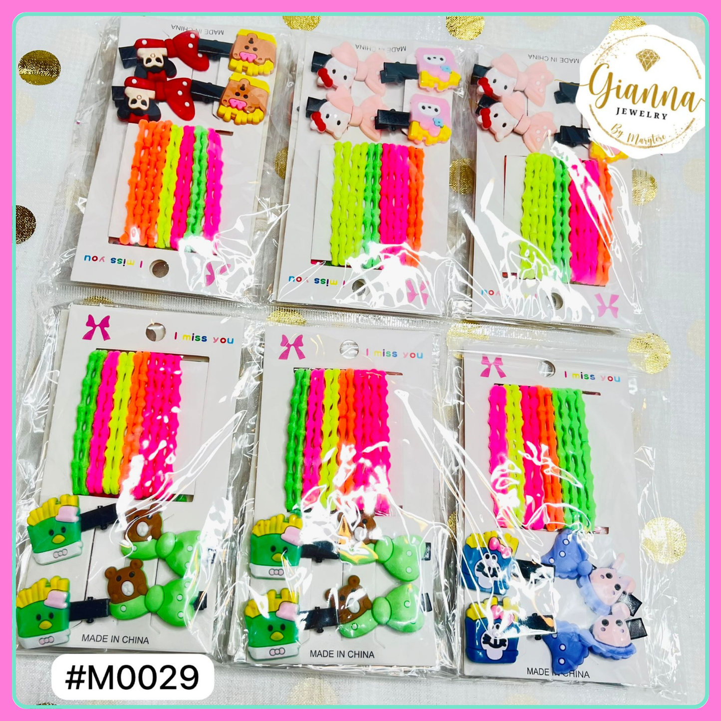 Hair Clips M0029
