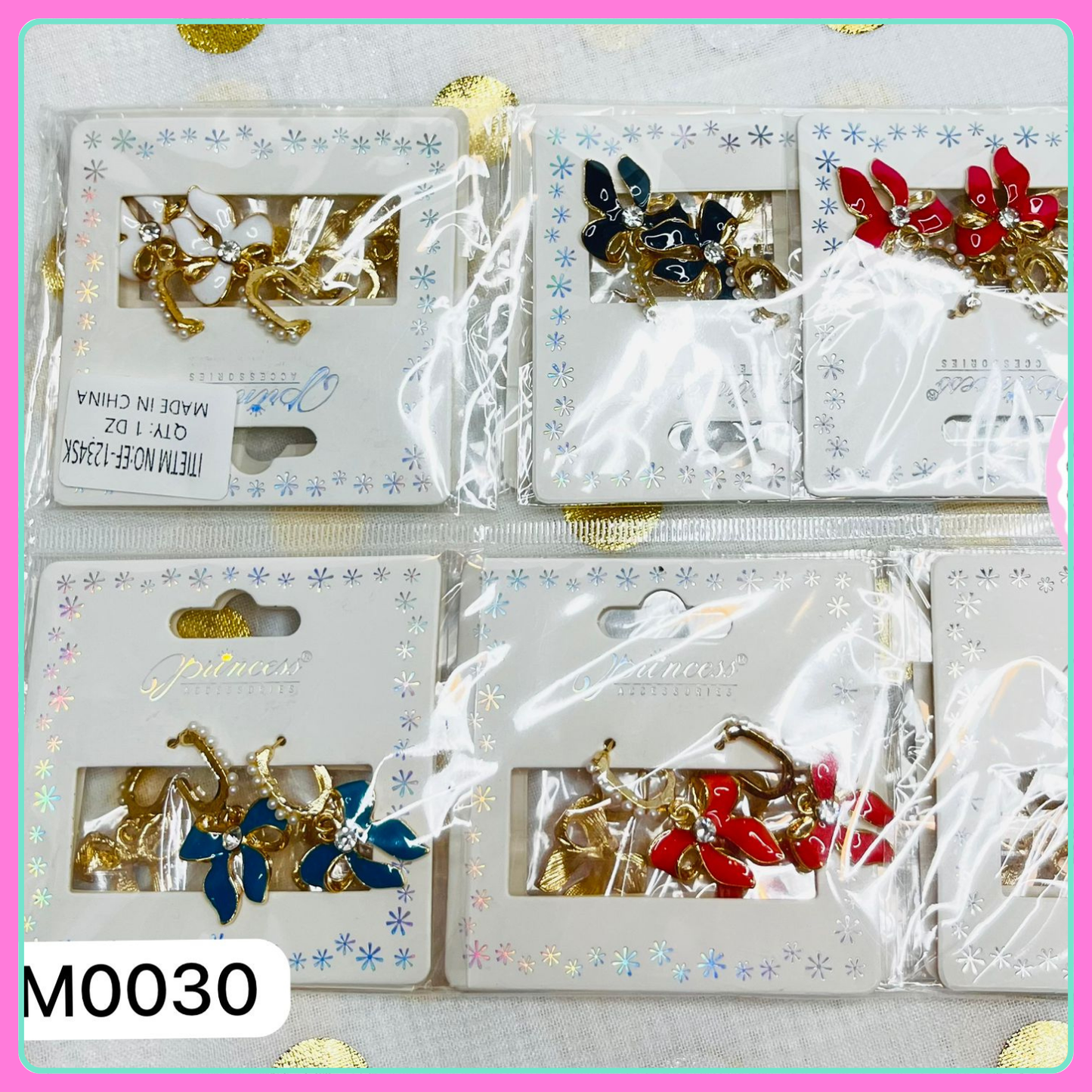 Aretes de Lazos M0030