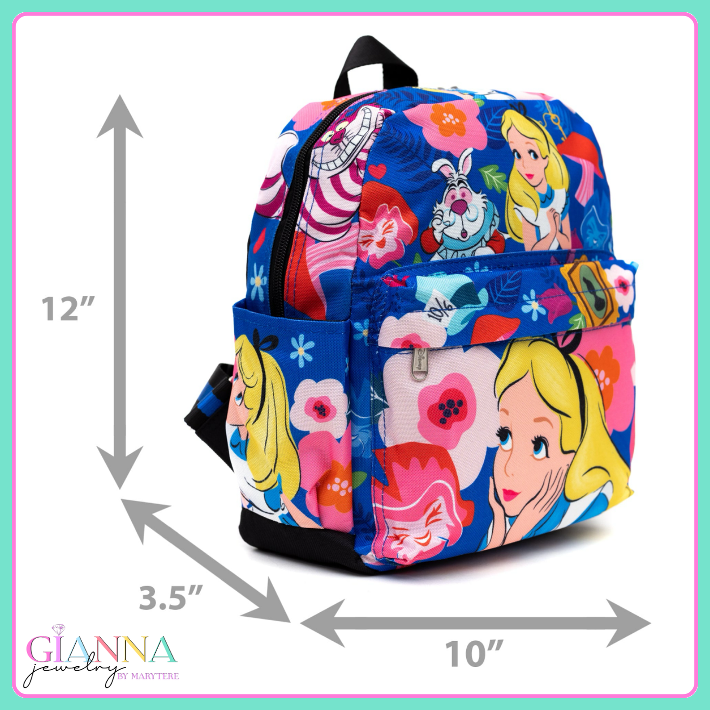Disney Alice In Wonderland Backpack