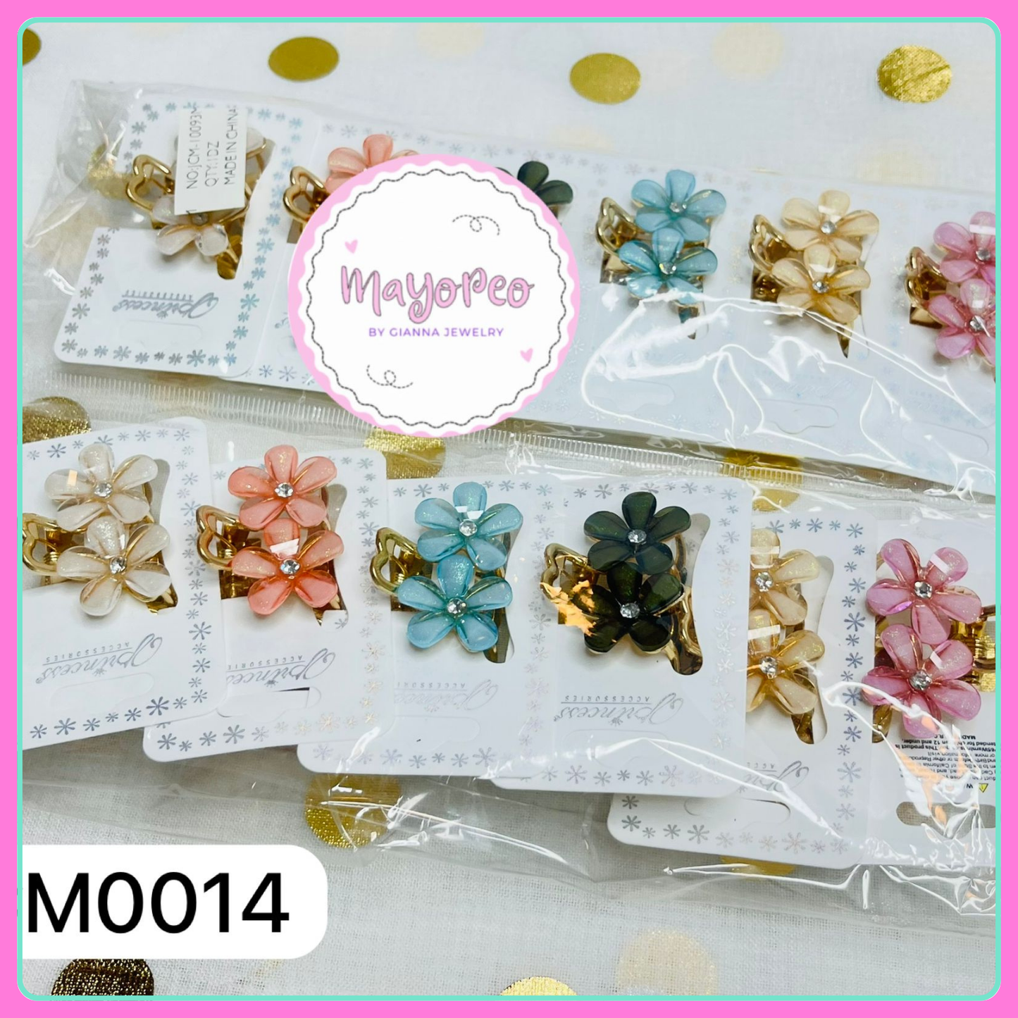 Pinches de Flores M0014