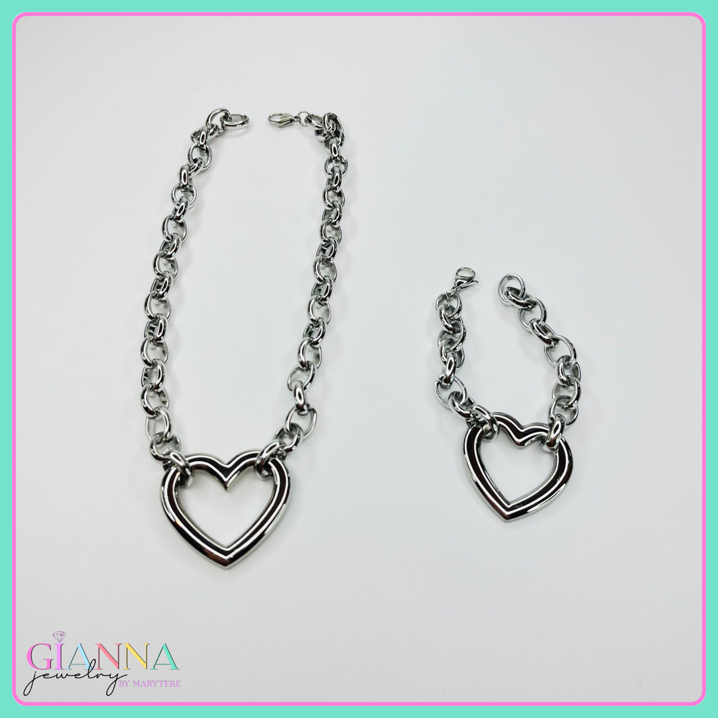 Heart Jewelry Set