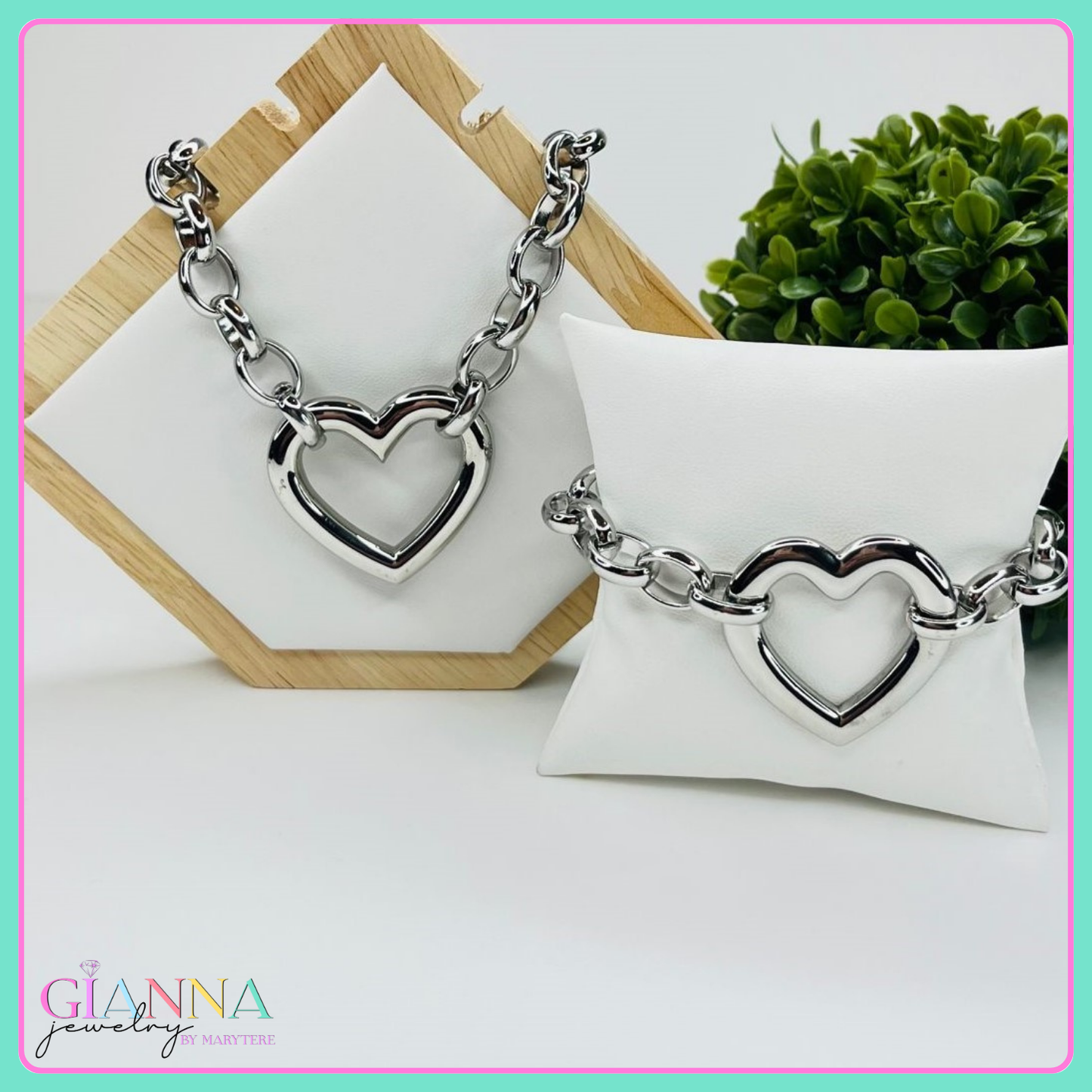 Heart Jewelry Set