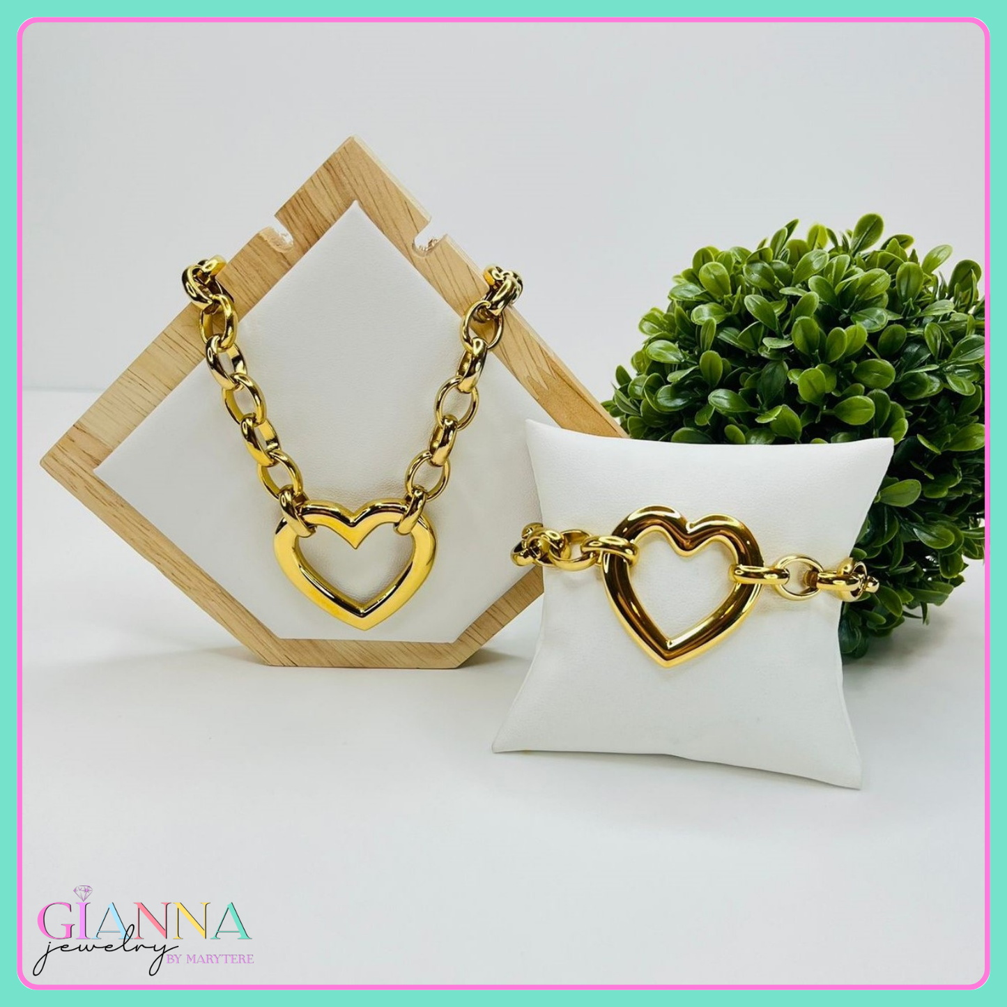 Heart Jewelry Set