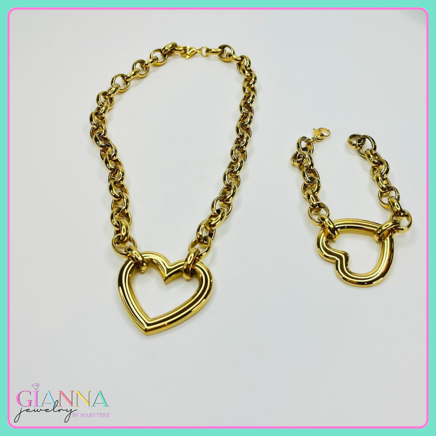Heart Jewelry Set