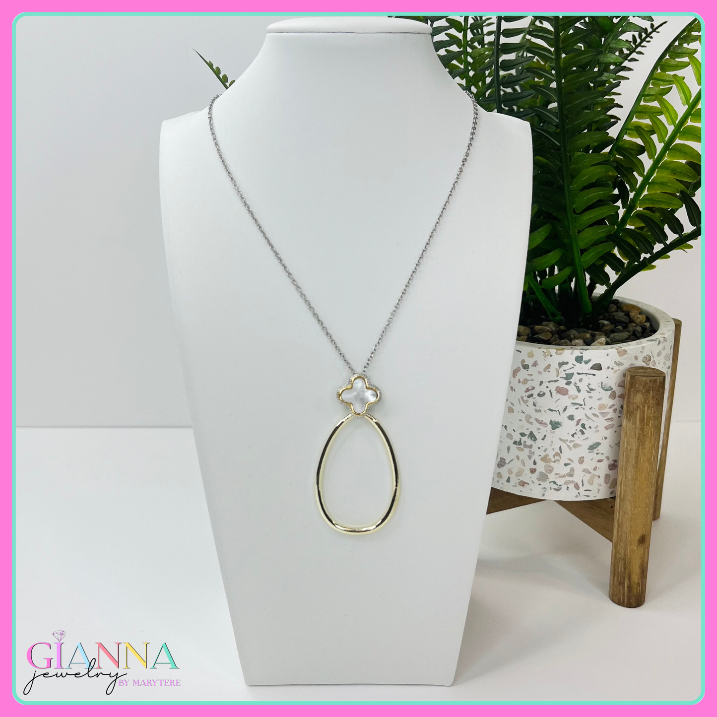 Trébol de Nácar Collar