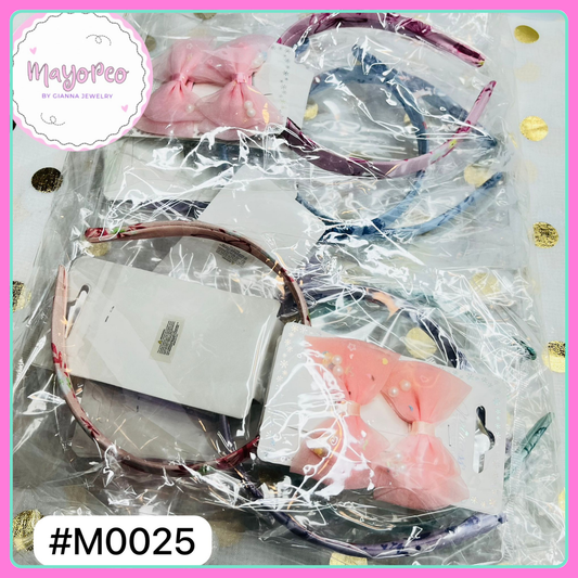 Diadema y Lazo Set M0025