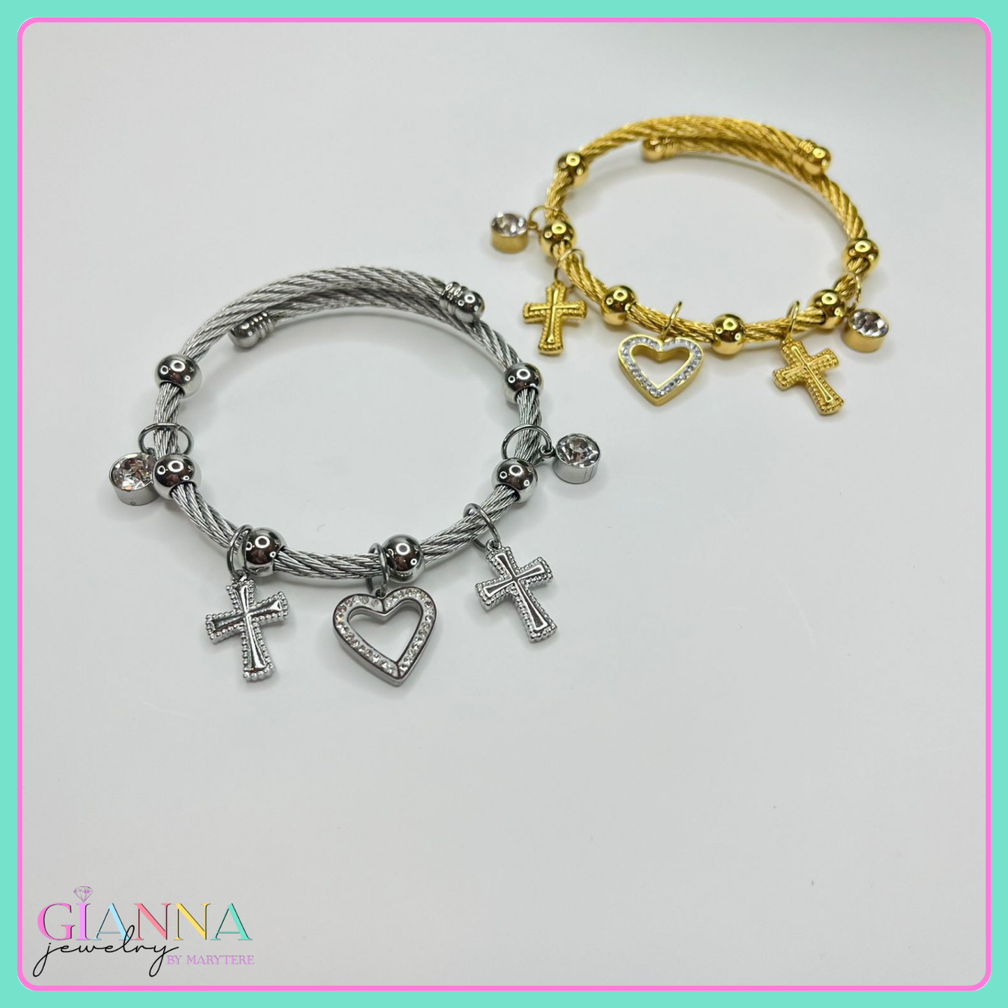 Heart Bangles