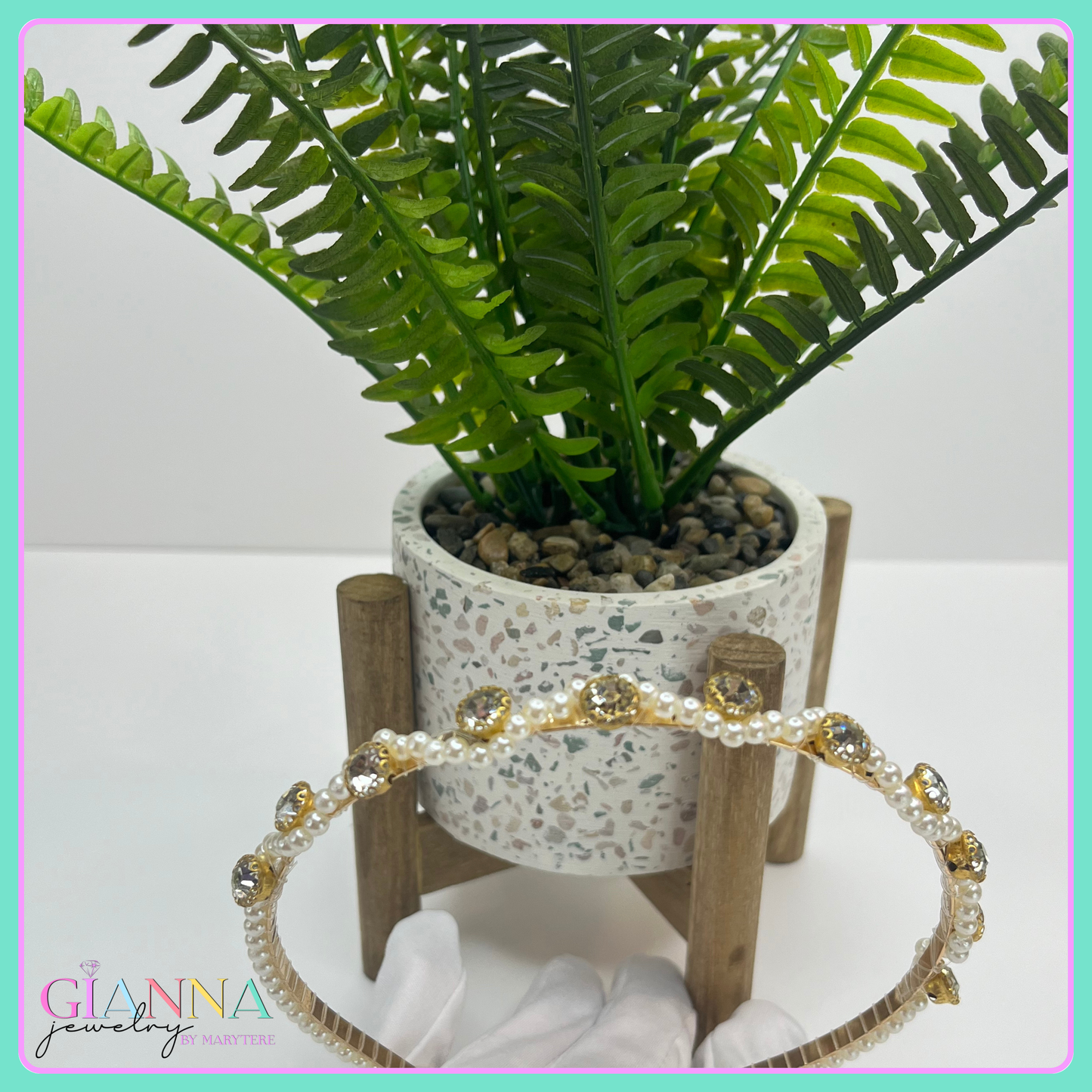 Diademas Perlas