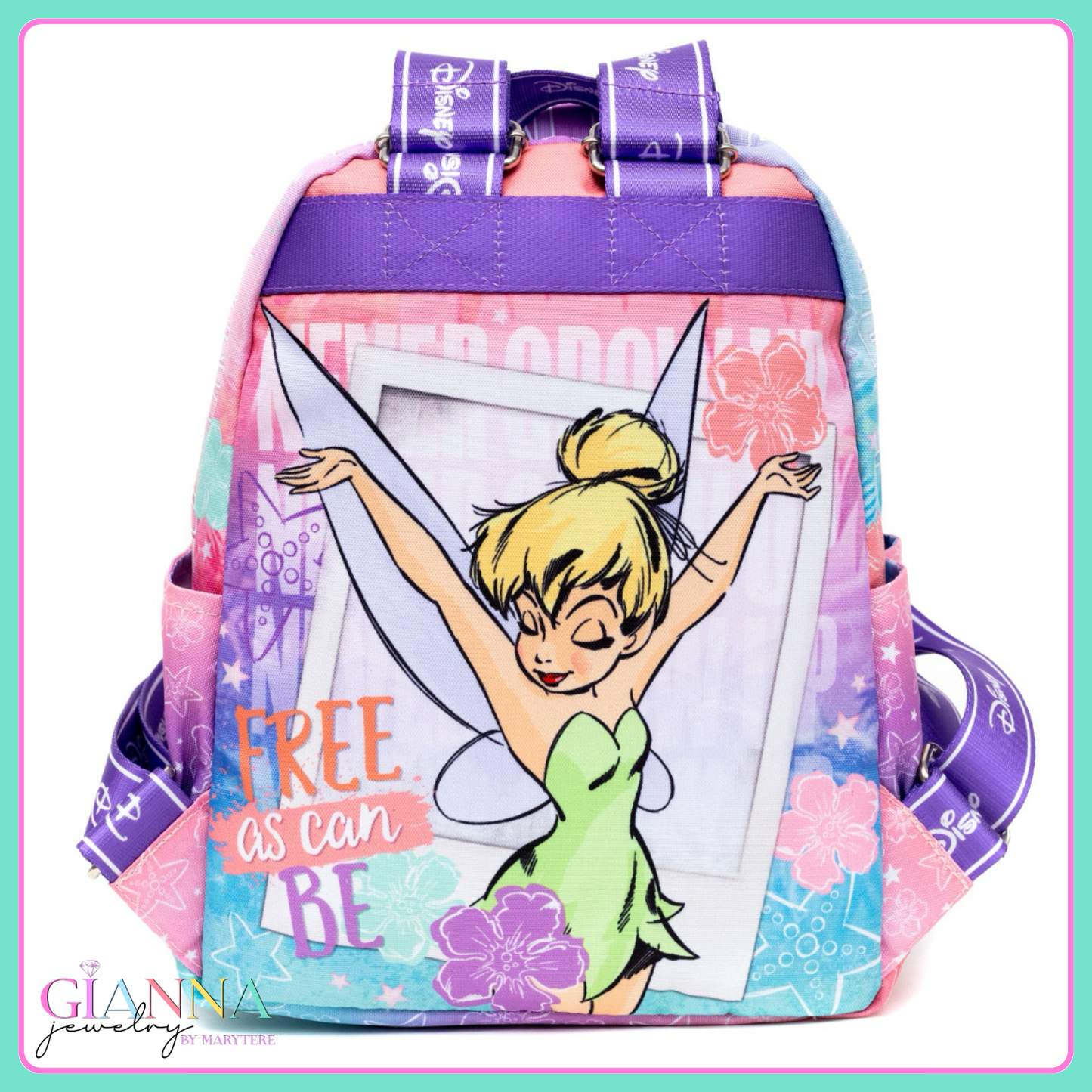 Disney Tinkerbell Nylon Backpack