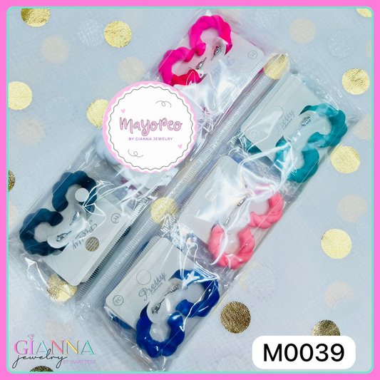 Twisted Rope Earrings M0039