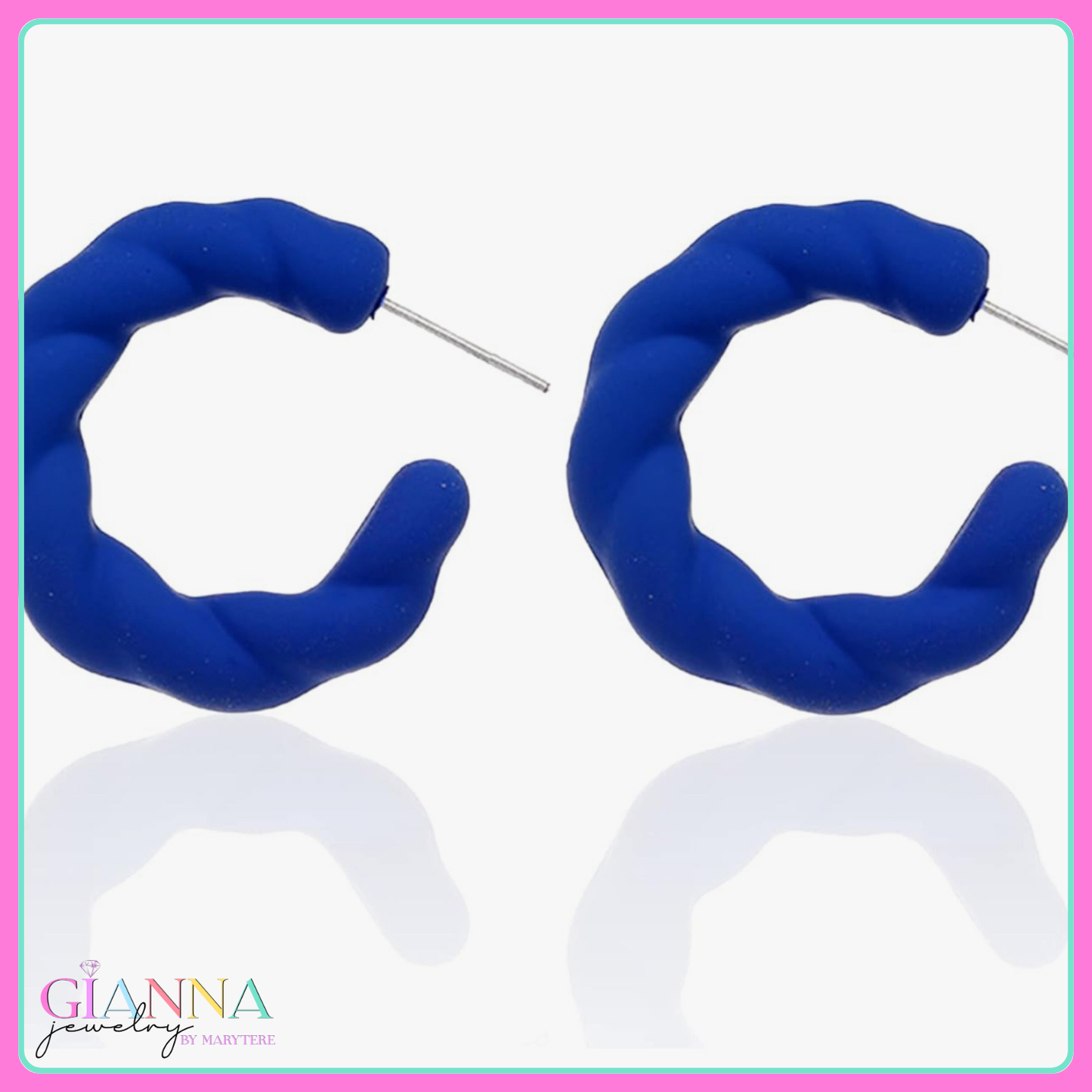 Twisted Rope Earrings M0039