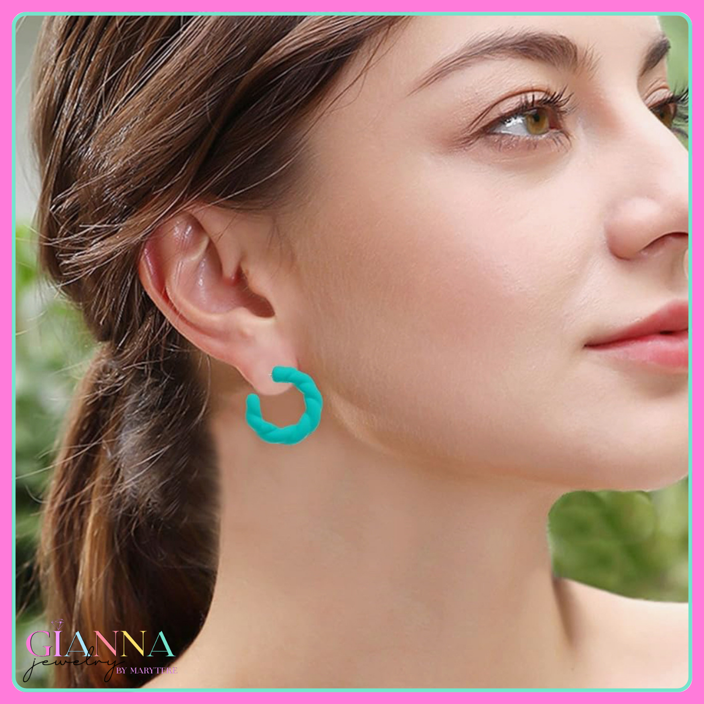 Twisted Rope Earrings M0039