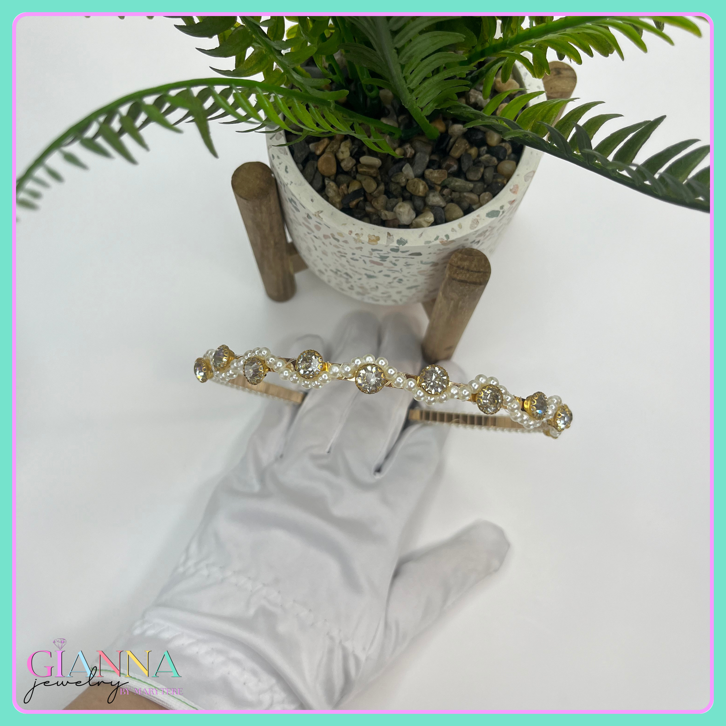 Diademas Perlas