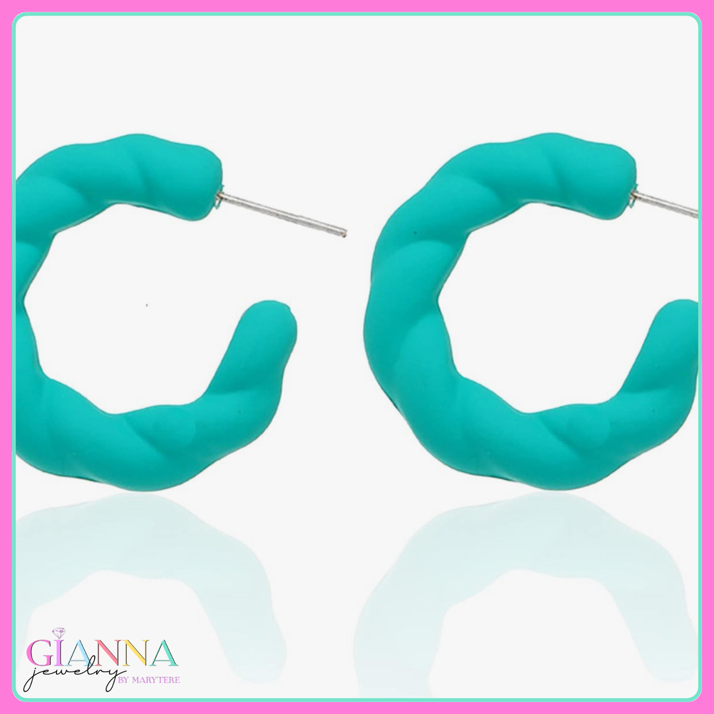 Twisted Rope Earrings M0039