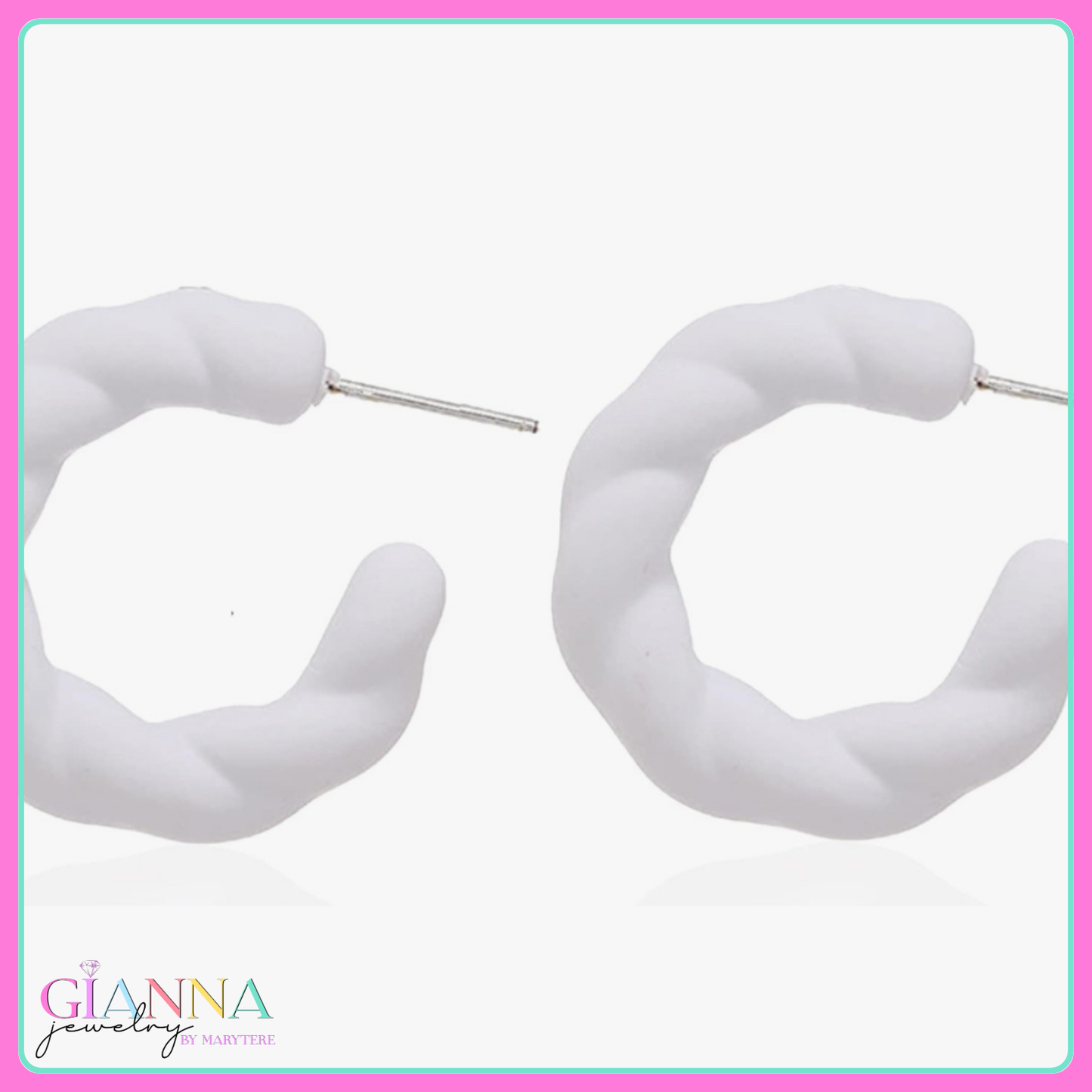 Twisted Rope Earrings M0039