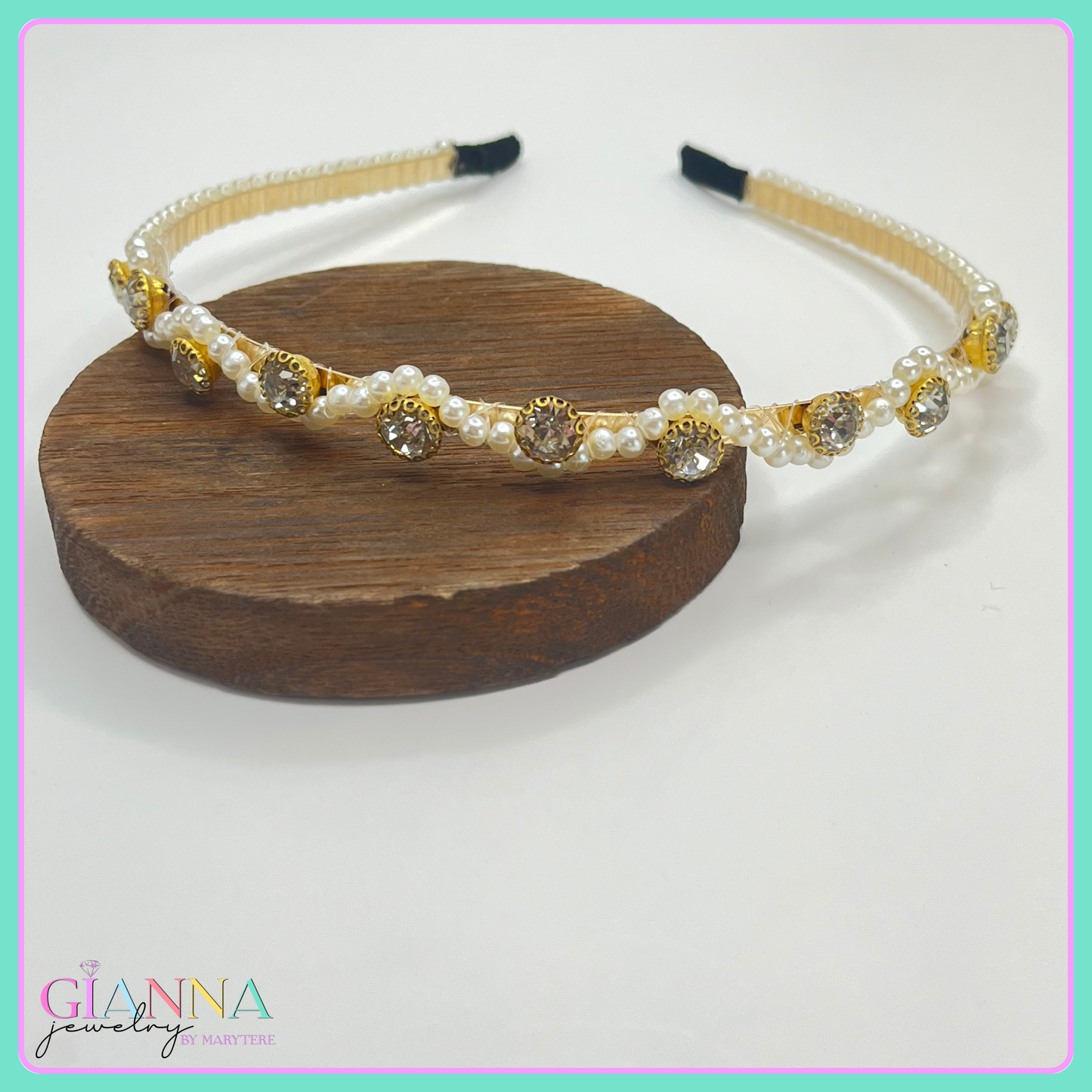 Diademas Perlas