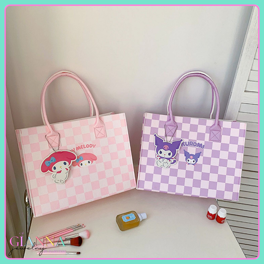 Women Sanrio Handbags Sanrio Handbag or Shoulder Bag - Kuromi / Cinnamoroll / My Melody