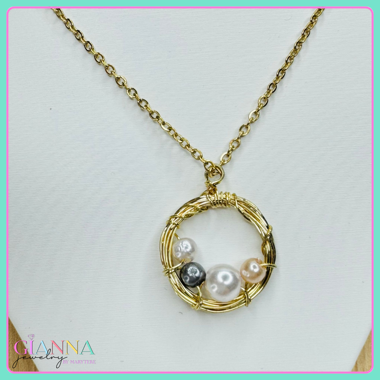 Multi-Color Pearl Jewelry Set
